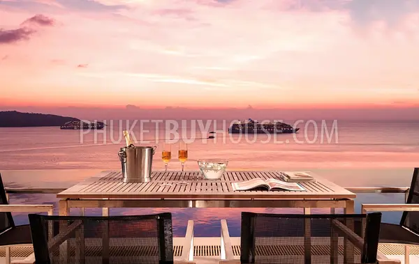 PAT22573: Breathtaking 6-Bedroom Sea View Villa with Private Squash Court Near Patong. 照片 #9