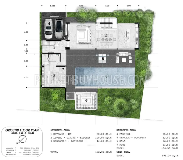 BAN7279: 5 Bedroom Villa Of Elegant Design in Bang Tao. Photo #8