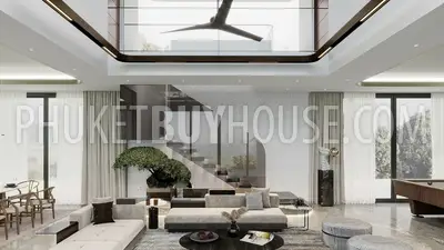 BAN7279: 5 Bedroom Villa Of Elegant Design in Bang Tao. Fotoğraf #1