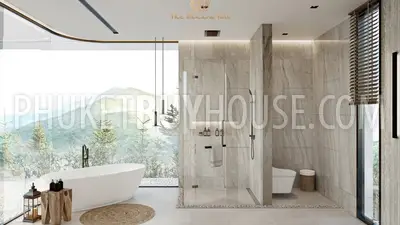 BAN7279: 5 Bedroom Villa Of Elegant Design in Bang Tao. Fotoğraf #6
