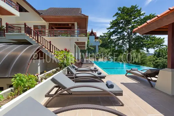PAT22574: Expansive Sea-View Villa with Pool, Gym, in Patong. 照片 #28