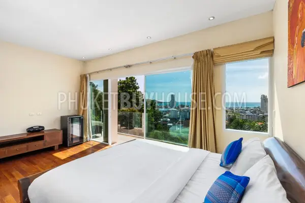 PAT22574: Expansive Sea-View Villa with Pool, Gym, in Patong. 照片 #15