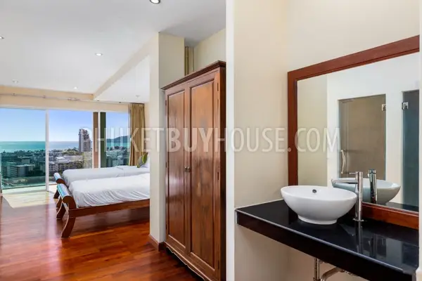 PAT22574: Expansive Sea-View Villa with Pool, Gym, in Patong. 照片 #18