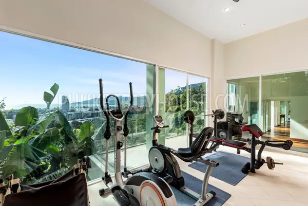 PAT22574: Expansive Sea-View Villa with Pool, Gym, in Patong. 照片 #26