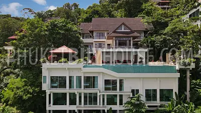 PAT22574: Expansive Sea-View Villa with Pool, Gym, in Patong. Fotoğraf #1