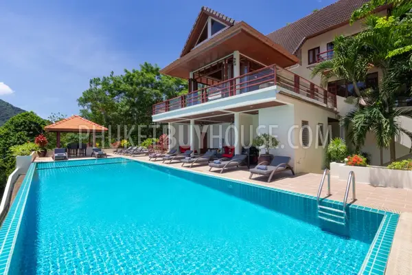 PAT22574: Expansive Sea-View Villa with Pool, Gym, in Patong. 照片 #33