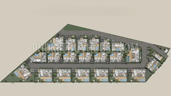 RAW22576: Tropical Pool Villas in a Quiet Gated Community, Rawai District. Photo #4
