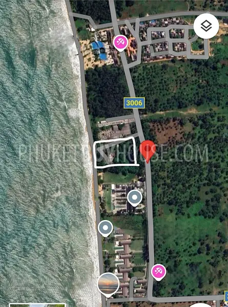 PHA22577: Уединенный участок на берегу моря в Пханг Нга — 3368 кв. м тропического потенциала. Фото #4