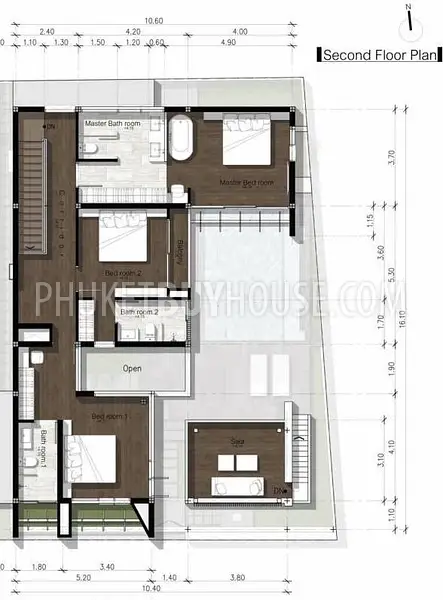 BAN22019: Oriental-Style 3 Bedroom Pool Villa For Sale Right on Bangtao Beach Road. 照片 #2