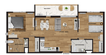 NAY7283: Promo offer on Two Bedrooms Apartment in Nai Yang. Thumbnail #5