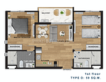 NAY7283: Promo offer on Two Bedrooms Apartment in Nai Yang. Thumbnail #6