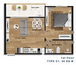 NAI7282: Great Offer on 1 Bedroom Apartment in Nai Yang. Thumbnail #18