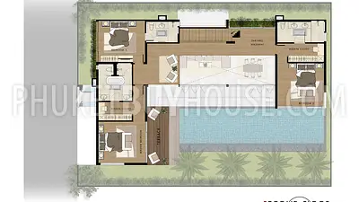 LAY7285: 4 Bedroom 5 Bathroom Luxury Villa in Layan. 照片 #5