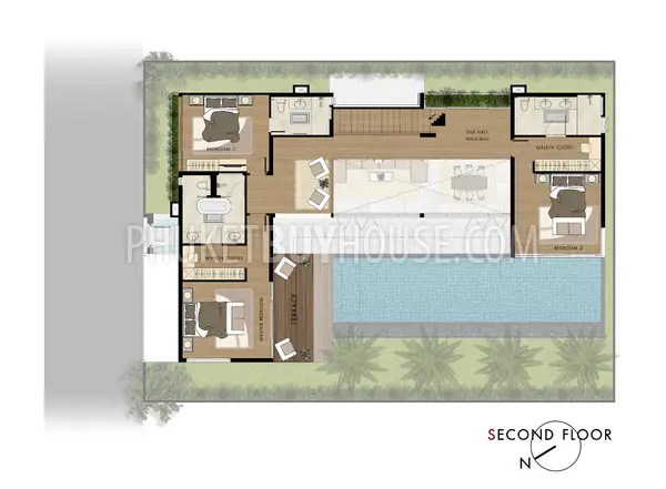 LAY7285: 4 Bedroom 5 Bathroom Luxury Villa in Layan. Photo #5