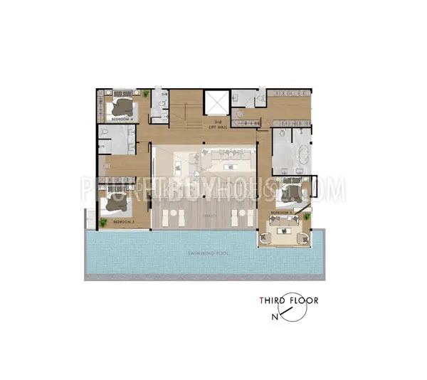 LAY7286: Ready to Move In 6 Bedroom Villa in Layan. 照片 #8