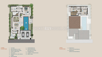 BAN7288: Three Bedroom, Four Bathroom Villa in Bang Tao. 照片 #3