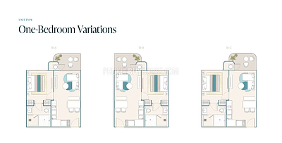 BAN22589: Exclusive 45 SQ.M. 1-Bedroom with Resort Amenities in Bang Tao. 照片 #3