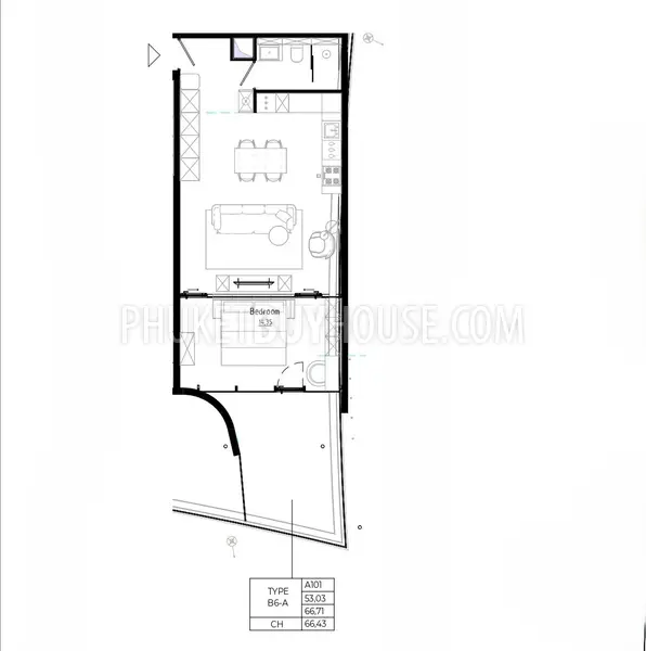 LAY22593: One Bedroom with High ROI and Pet-Friendly Comfort Near Layan For Sale. Photo #6