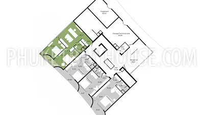 LAY22594: Two Bedroom with High ROI and Pet-Friendly Comfort Near Layan For Sale. Fotoğraf #5