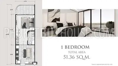 KAR22596: 1 Bedroom Panoramic Sea View Condominiums in Karon’s Hillside. 照片 #19