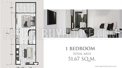 KAR22596: 1 Bedroom Panoramic Sea View Condominiums in Karon’s Hillside. 照片 #18