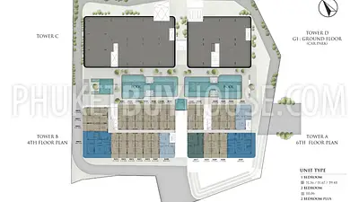 KAR22597: 2 Bedroom Panoramic Sea View Condominiums in Karon’s Hillside. 照片 #7