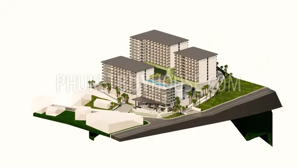 KAR22597: 2 Bedroom Panoramic Sea View Condominiums in Karon’s Hillside. Photo #2