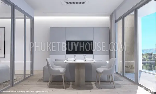 BAN22599: 1-Bedroom Resale: Serene Waterfront Condo with Modern Design & Premium Facilities in Bang Tao. Photo #4