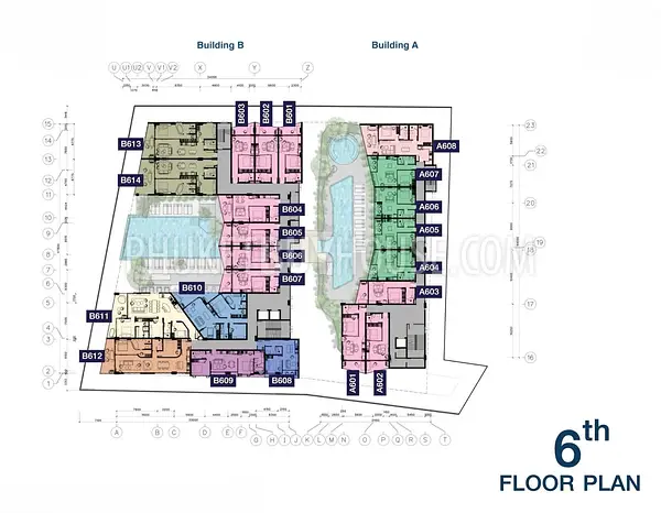 BAN22599: 1-Bedroom Resale: Serene Waterfront Condo with Modern Design & Premium Facilities in Bang Tao. Photo #2