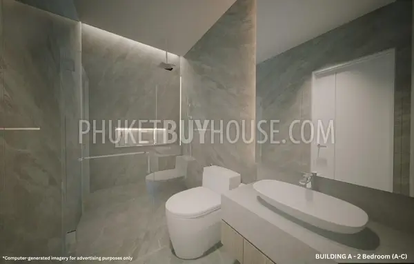 BAN22598: 2-Bedroom Resale: Serene Waterfront Condo with Modern Design & Premium Facilities in Bang Tao. Photo #9
