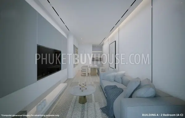 BAN22598: 2-Bedroom Resale: Serene Waterfront Condo with Modern Design & Premium Facilities in Bang Tao. Photo #4