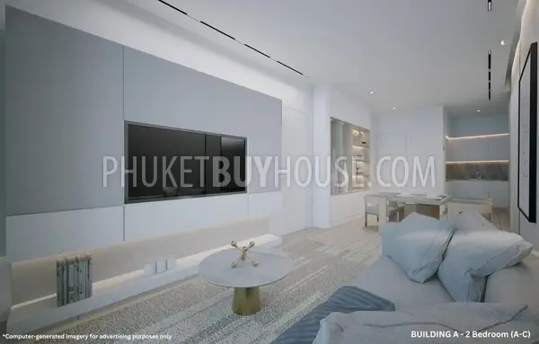BAN22598: 2-Bedroom Resale: Serene Waterfront Condo with Modern Design & Premium Facilities in Bang Tao. Photo #7