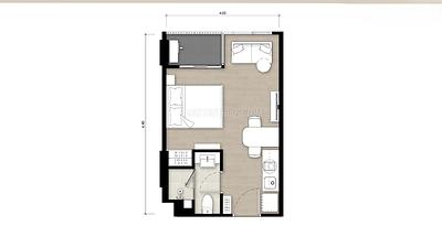 KAT22605: Stylish 26 Sq.m Studio Just 500m from Kata Beach – Free Furniture & Rental Package. Photo #5