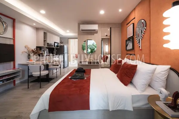 KAT22605: Stylish 26 Sq.m Studio Just 500m from Kata Beach – Free Furniture & Rental Package. 照片 #7