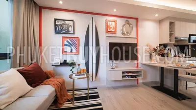 KAT22605: Stylish 26 Sq.m Studio Just 500m from Kata Beach – Free Furniture & Rental Package. 照片 #6