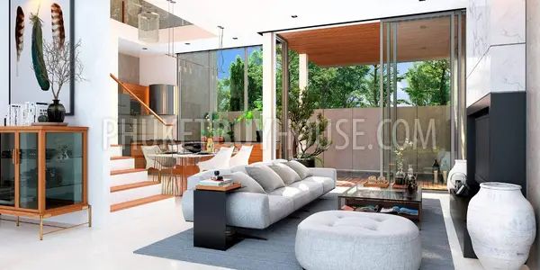 RAW22608: Contemporary Townhome with Private Pool in Prime Rawai Location for Sale. Photo #9