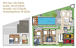 TAL7314: Private Pool Villa with 4 Bedrooms in Thalang. Thumbnail #4