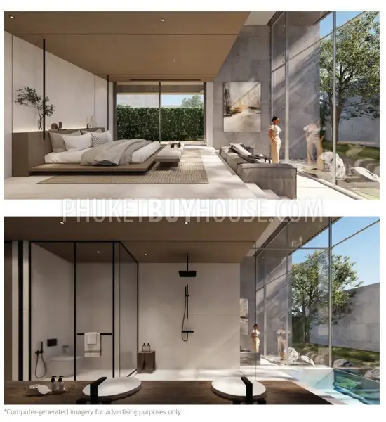 RAW22610: Three-Level Beachfront Villas with Seamless Indoor-Outdoor Living in Rawai for Sale. Photo #10