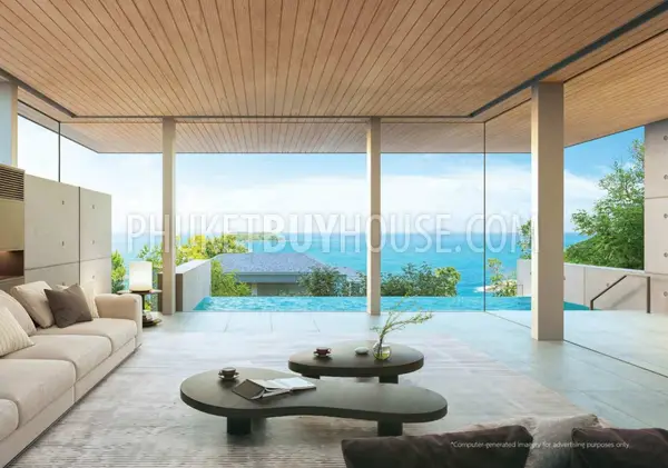 RAW22610: Three-Level Beachfront Villas with Seamless Indoor-Outdoor Living in Rawai for Sale. Photo #9
