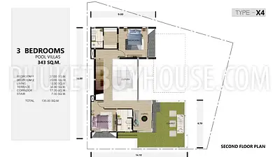 CHE22518: Limited 3 bedroom Pool Villas in Cherngtalay, Phuket. Photo #4