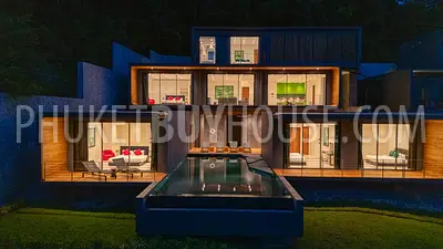 CHA22613: Panoramic Bay View Villa with Infinity Pool & Cutting-Edge Smart Home Features For Sale. Fotoğraf #17