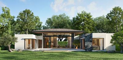 TAL22614: Timeless Mid-Century Villa with Private Pool and Garden in Northern Phuket for Sale. Photo #8