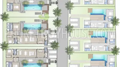 RAW7233: Three Bedroom Private Pool Villa in Rawai. Photo #32
