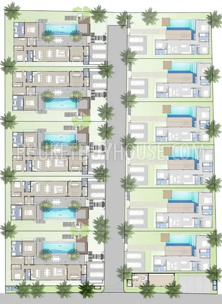 RAW7233: Three Bedroom Private Pool Villa in Rawai. Photo #32