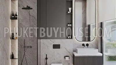 KTH22617: Elegant Hillside Villas with Panoramic Views and Private Staff Quarters in Central Phuket. Photo #17