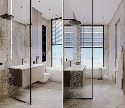 KTH22617: Elegant Hillside Villas with Panoramic Views and Private Staff Quarters in Central Phuket. Photo #49