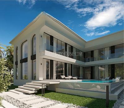 KTH22617: Elegant Hillside Villas with Panoramic Views and Private Staff Quarters in Central Phuket. Photo #1