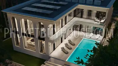KTH22617: Elegant Hillside Villas with Panoramic Views and Private Staff Quarters in Central Phuket. Photo #59