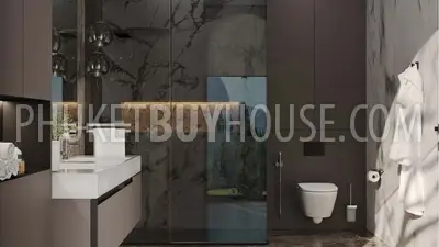 KTH22617: Elegant Hillside Villas with Panoramic Views and Private Staff Quarters in Central Phuket. Photo #33