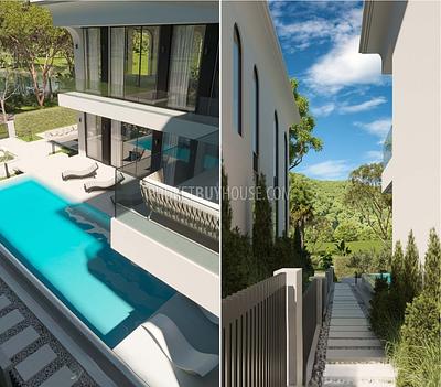 KTH22617: Elegant Hillside Villas with Panoramic Views and Private Staff Quarters in Central Phuket. 照片 #2